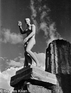 Hermaphrodite Pompeji, Copyright Hannes Kilian, Foto 1934